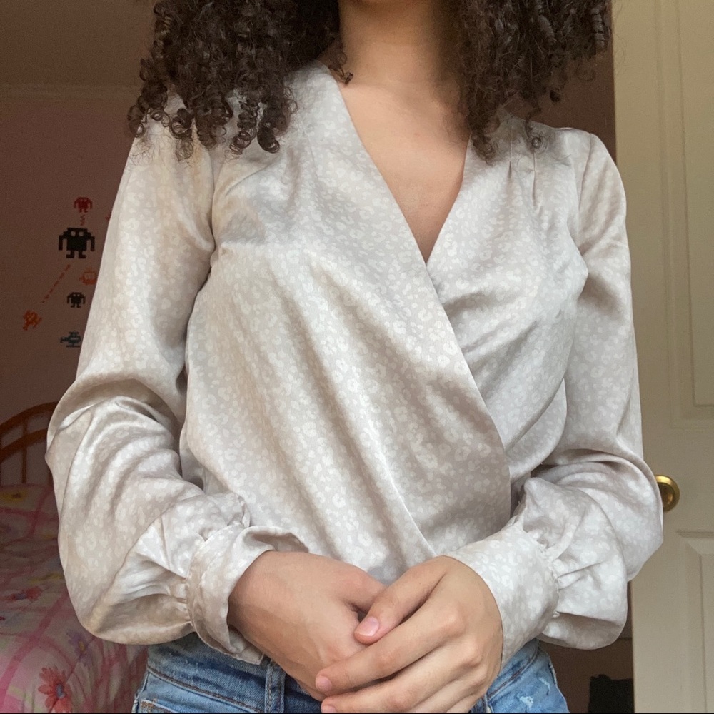 Leopard print bodysuit